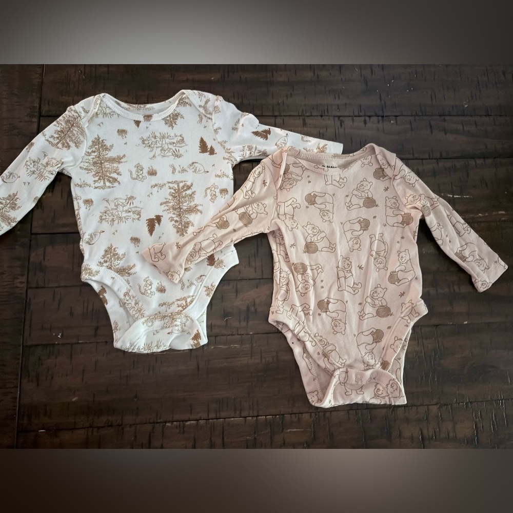 Old Navy Winnie the Pooh bodysuits